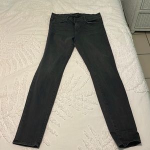 J Brand super skinny Dark gray jeans size 30